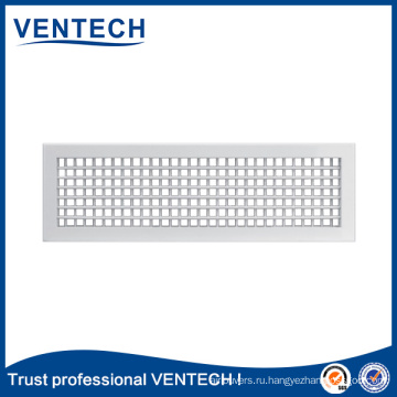 Anodized Color Double Deflection Air Grille for HVAC System
